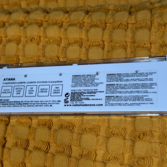 Natasha Denona eyeshadow palette - Brown and Glitter Shades - Picture 2 of 2